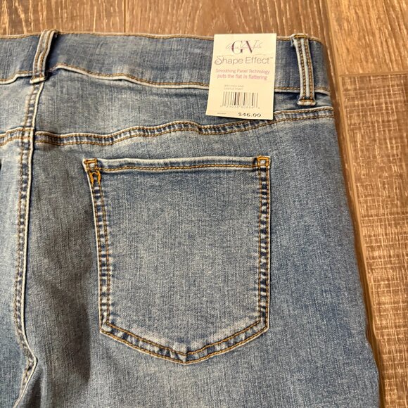 Gloria Vanderbilt Pull-On Hi-Rise Capri Jeans – Size 16 - Picture 8 of 16